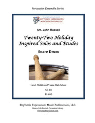 Twenty-Two Holiday Inspired Solos & Etudes (Digital Copy)