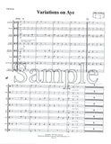 VARIATIONS ON AYE (Digital Copy)