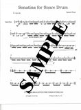 Sonatina for Snare Drum (Digital Copy)
