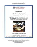 PMB-1 12 Rudimental Quartets for Developing Percussion Ensemble Conductor (Digital Copy)