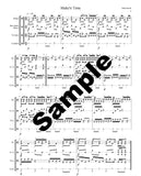 10 Percussion Cadences for Middle/Jr. High Book 2 (7 Copies)