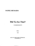 Did Ya See That? (S.D.)