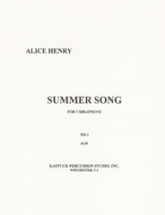 Summer Song (E to M, 2 to 3) (Digital Copy)