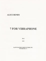 Seven for Vibraphone (Digital Copy)