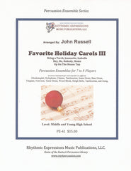 Favorite Holiday Carols III (Digital Copy)