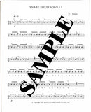 Eight Solos for Snare Drum (Digital Copy)