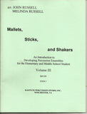 Mallets, Sticks, and Shakers III (Digital Copy)