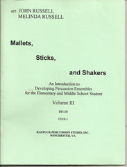 Mallets, Sticks, and Shakers III (Digital Copy)