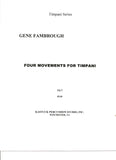 Four Movements for Timpani (Digital Copy)