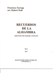 Recuerdos de la Alhambra (piano/marimba) Grade 3 (Digital Copy)