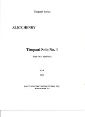 Timpani Solo No. 1 Grade 3 (Digital Copy)